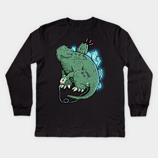 Godzilla Matter Kids Long Sleeve T-Shirt